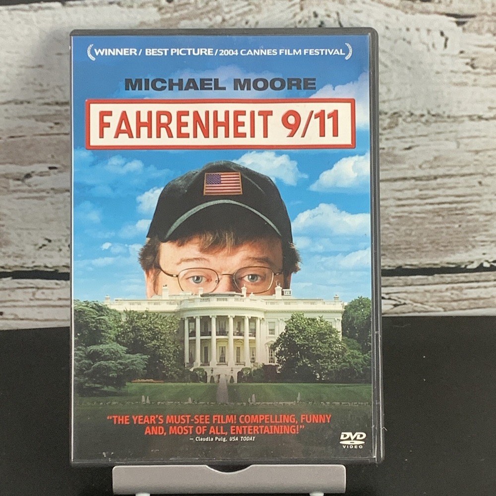 Fahrenheit 9/11 (DVD, 2004) Michael Moore‎ Documentary 2004 Cannes Film Festival